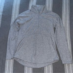 Grey Quarter Zip
